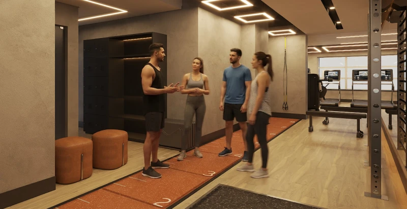 Academia em condomínio residencial de alto padrão